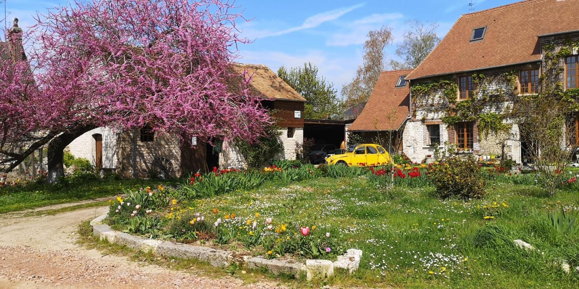 Villa Les Jardins De Felicie à Poses Extérieur photo
