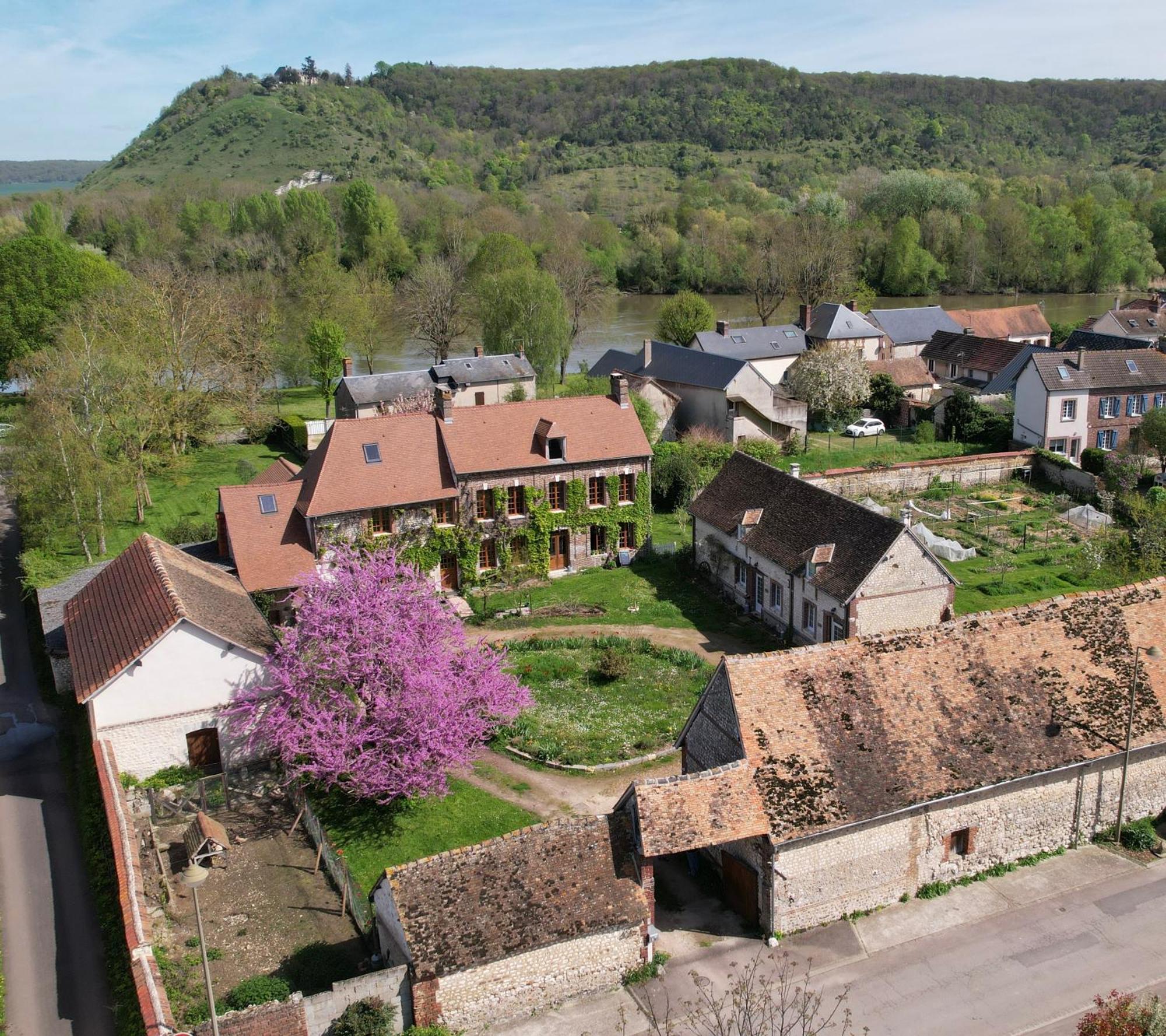 Villa Les Jardins De Felicie à Poses Extérieur photo