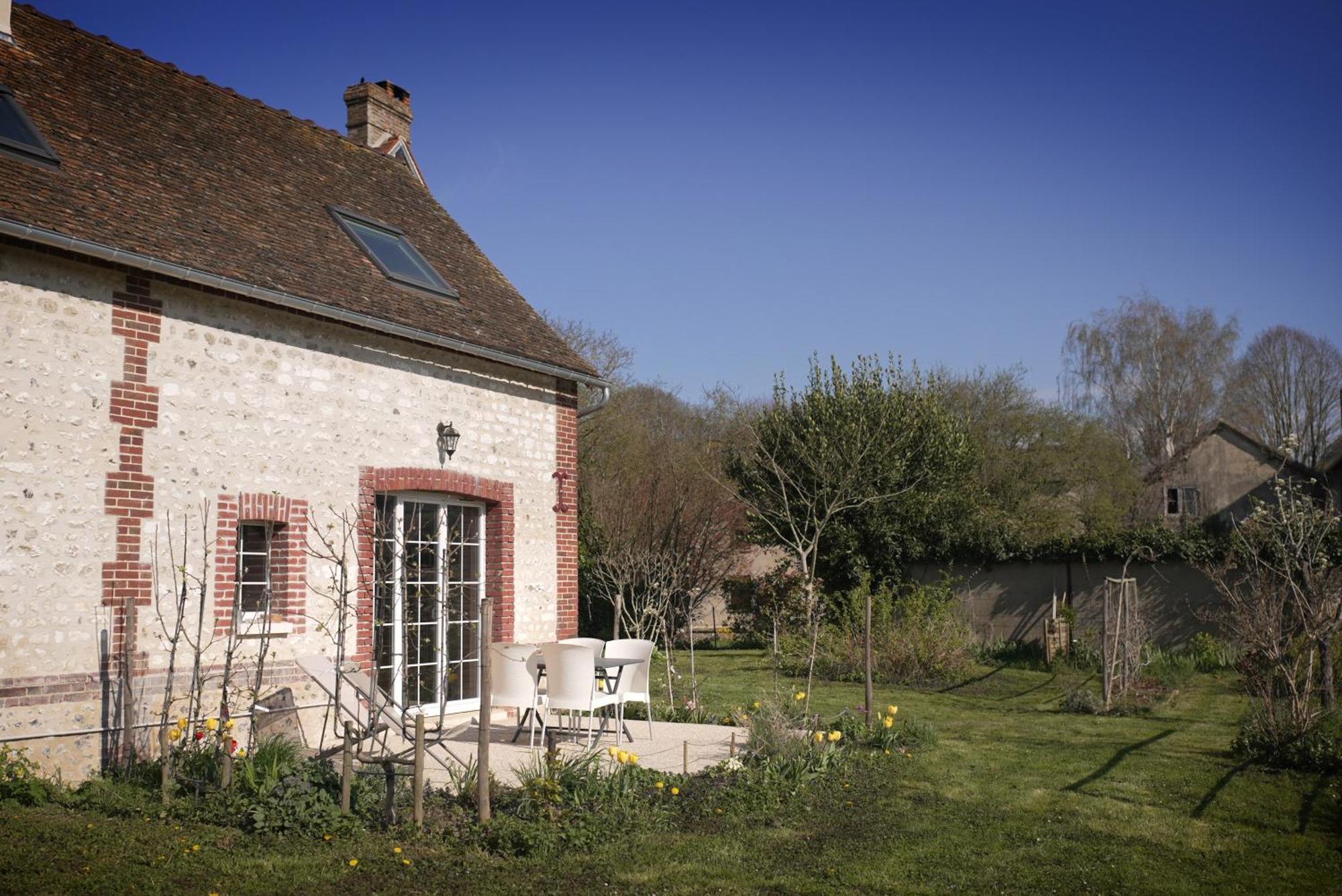 Villa Les Jardins De Felicie à Poses Extérieur photo